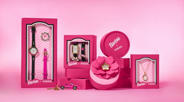 fossil推出barbie® 特别合作款系列腕表