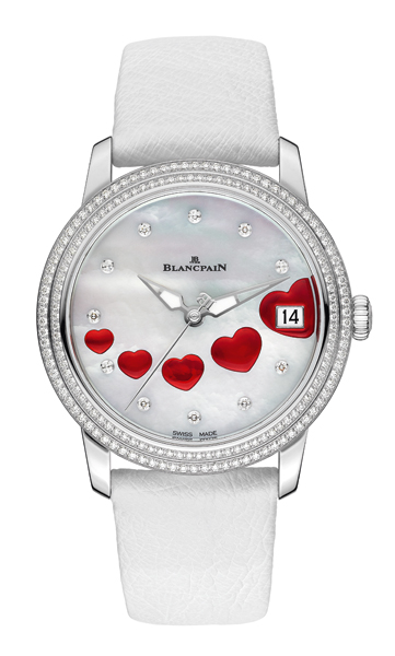 blancpain宝珀2013情人节限量女士腕表